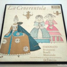 Discos de vinilo: ÓPERA LA CERENENTOLA. GIOACCHINO ROSSINI. 1964. DECCA LXTE-MET 265-67. VINILOS MINT.