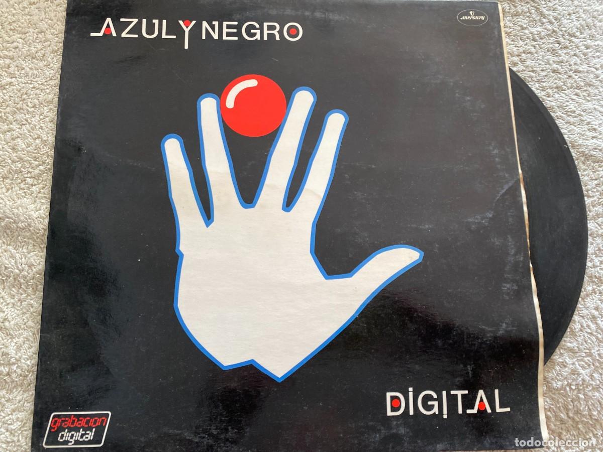 Discos de vinilo: LP AZUL Y NEGRO - DIGITAL - Foto 1