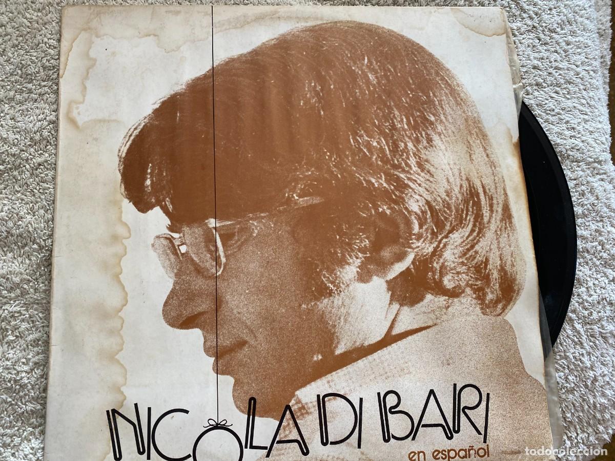 Discos de vinilo: LP NICOLA DI BARI - EN ESPA&Ntilde;OL - Foto 1