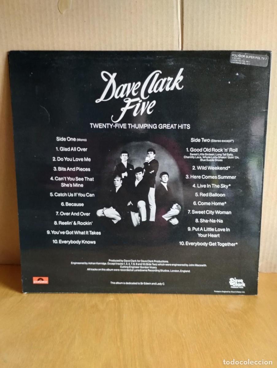 Discos de vinilo: DAVE CLARK FIVE ---- 25 THUMPING HITS - Foto 2