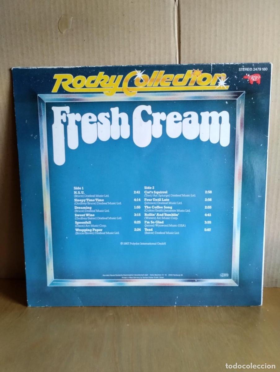 Discos de vinilo: CREAM ---- FRESH CREAM - Foto 2