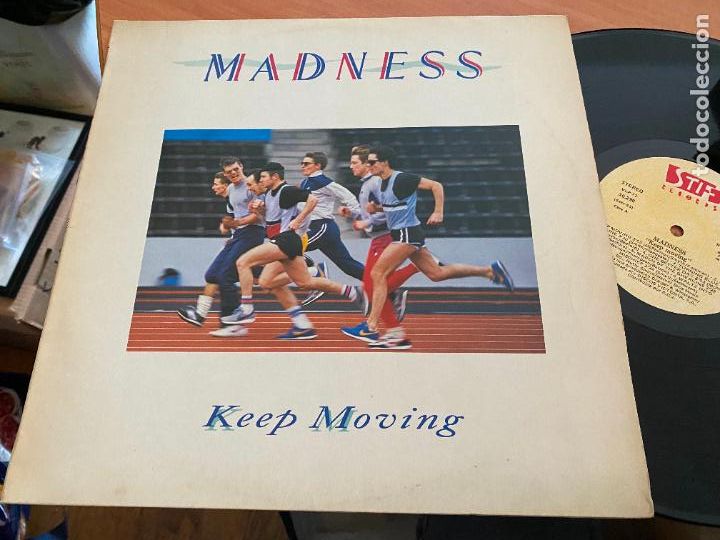 Discos de vinilo: MADNESS (KEEP MOVING) LP ESPA&Ntilde;A 1984 (B-37) - Foto 1