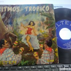 Discos de vinilo: RITMOS DEL TRÓPICO EP CONJUNTO FLORES VALDÉS ESA CHINA + 3