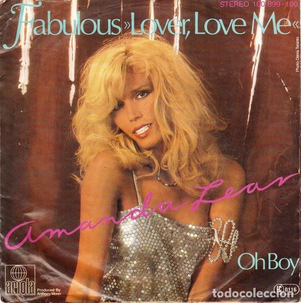 Discos de vinilo: Amanda Lear &lrm;&ndash; Fabulous Lover, Love Me - Foto 2