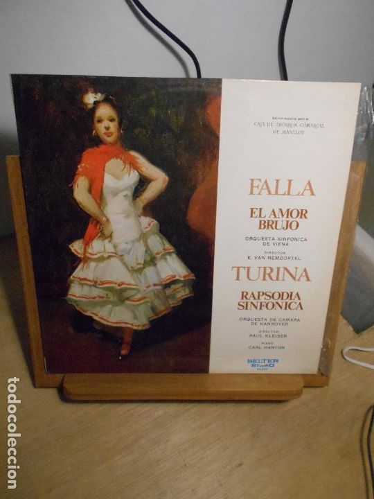 Discos de vinilo: MANUEL DE FALLA (EL AMOR BRUJO) JOAQUIN TURINA LP - Foto 1