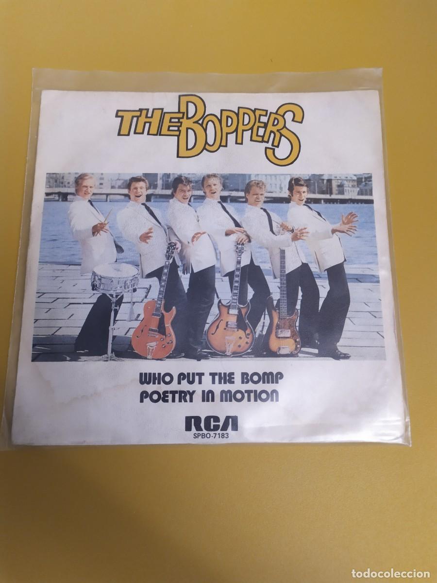 Discos de vinilo: The Boppers - Who put the bomp / Poetry in motion 1979