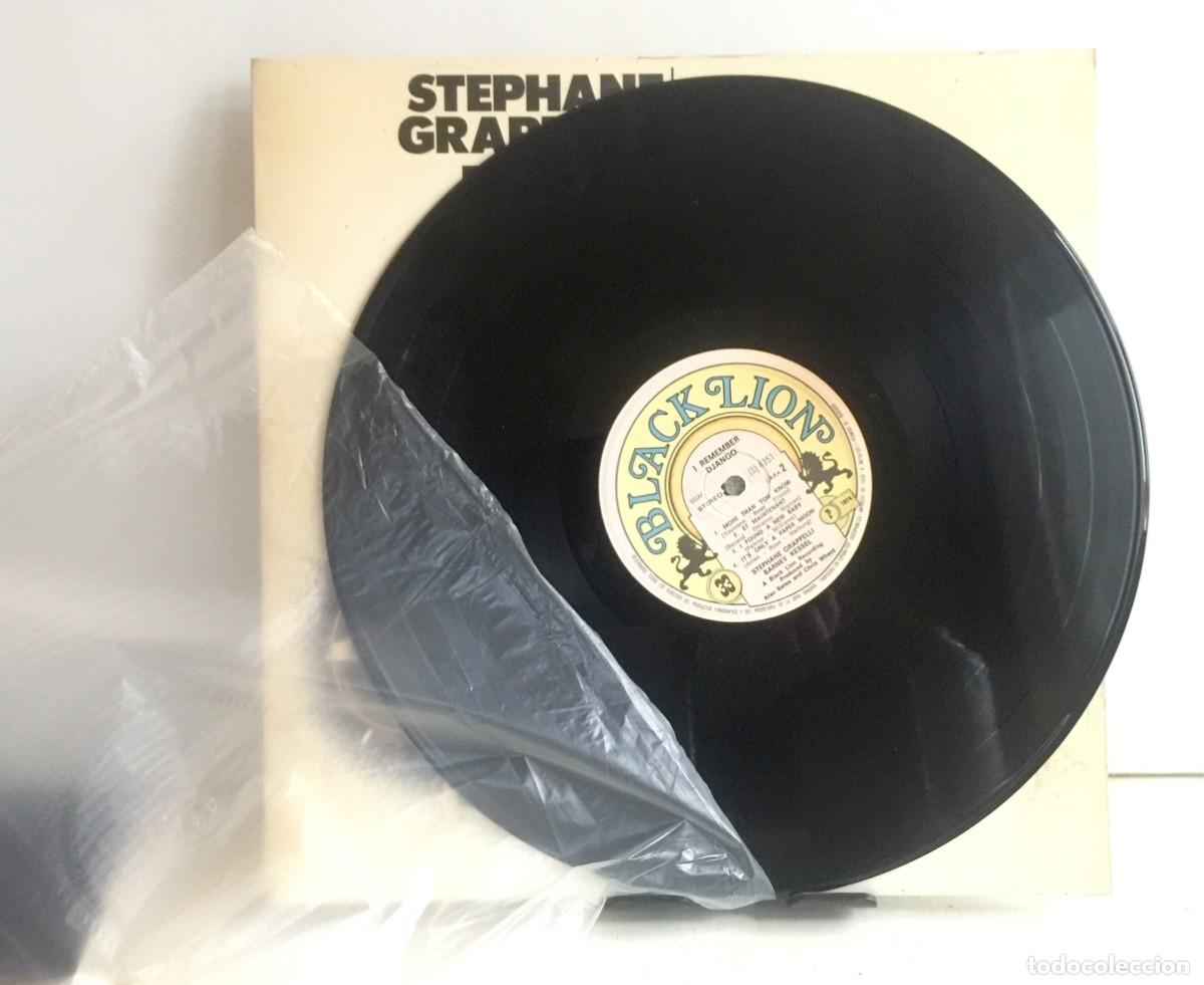 Discos de vinilo: St&eacute;phane Grappelli / Barney Kessel - I Remember Django - LP - Foto 3