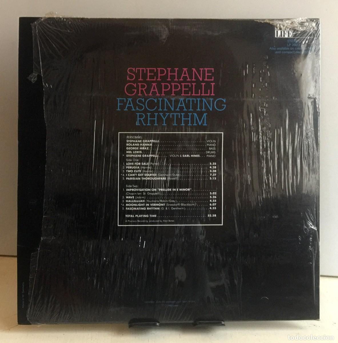 Discos de vinilo: St&eacute;phane Grappelli - Fascinating Rhythm - LP - Foto 2