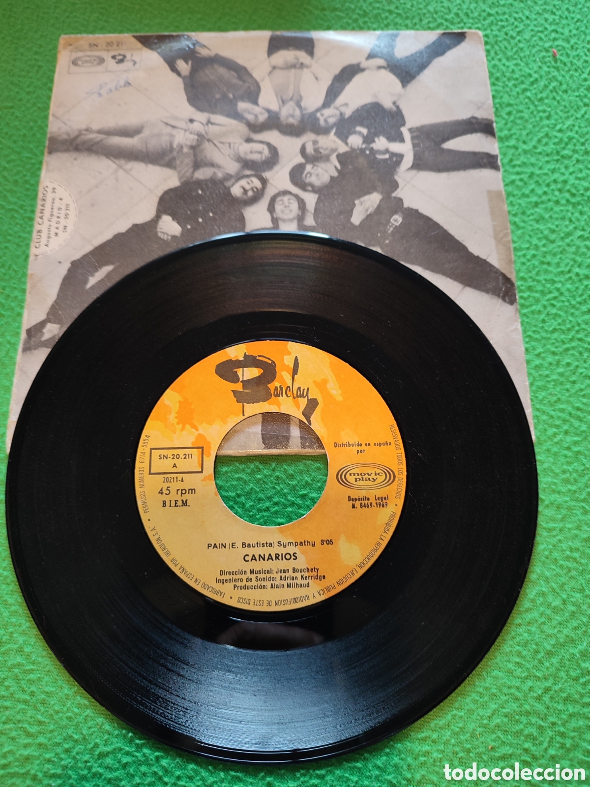 Discos de vinilo: Canarios - Pain - Foto 2