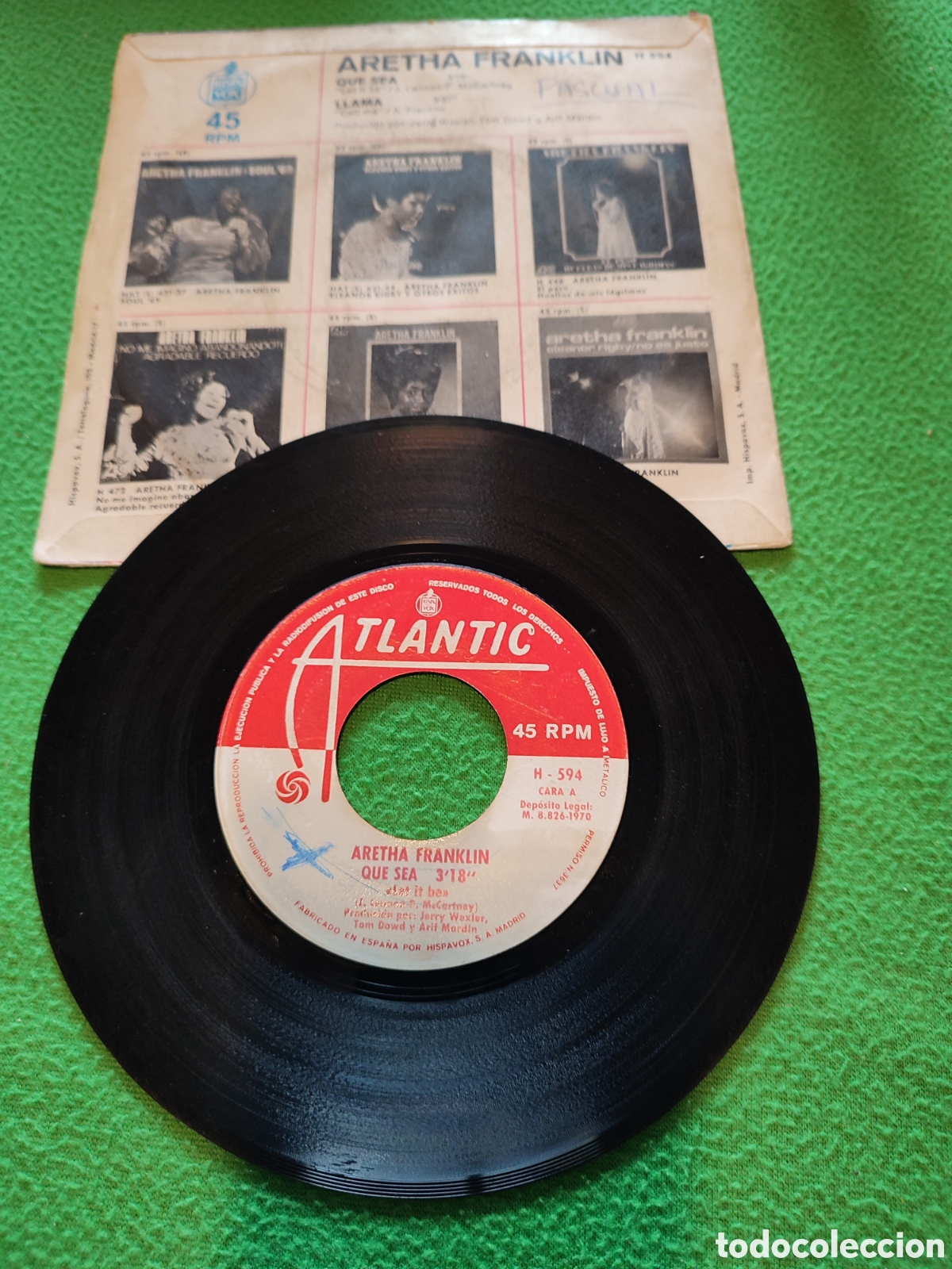 Discos de vinilo: Aretha Franklin - Que sea - Foto 2