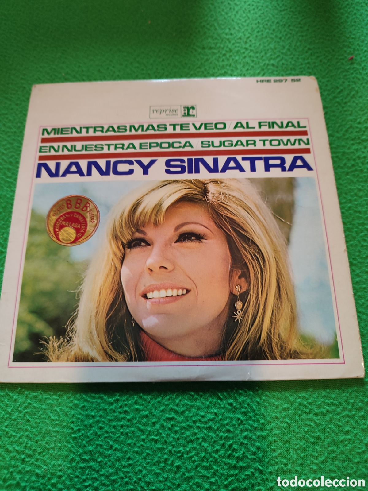 Discos de vinilo: Nancy Sinatra - Mientras m&aacute;s te veo + 3 - Foto 1