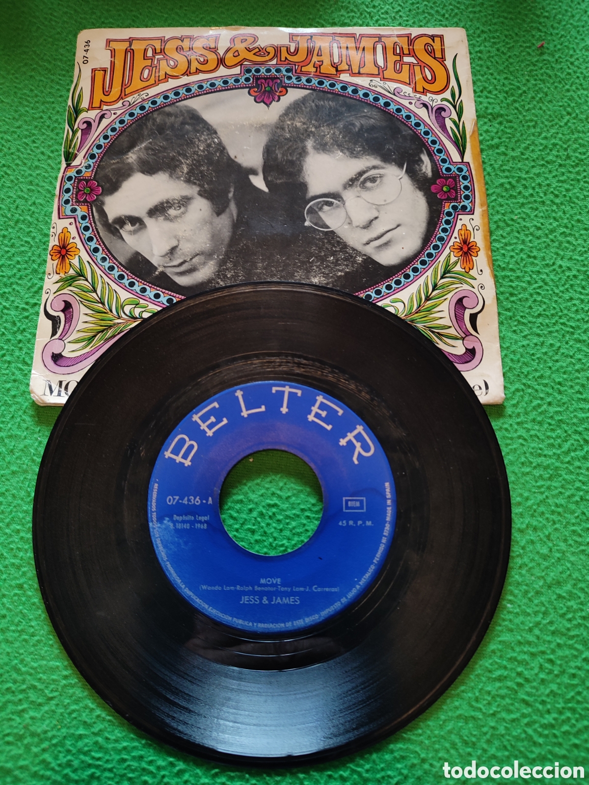 Discos de vinilo: Jess and James - Move - Foto 2