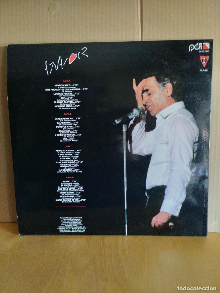 Discos de vinilo: CHARLES AZNAVOUR --- SUS CANCIONES - Foto 2