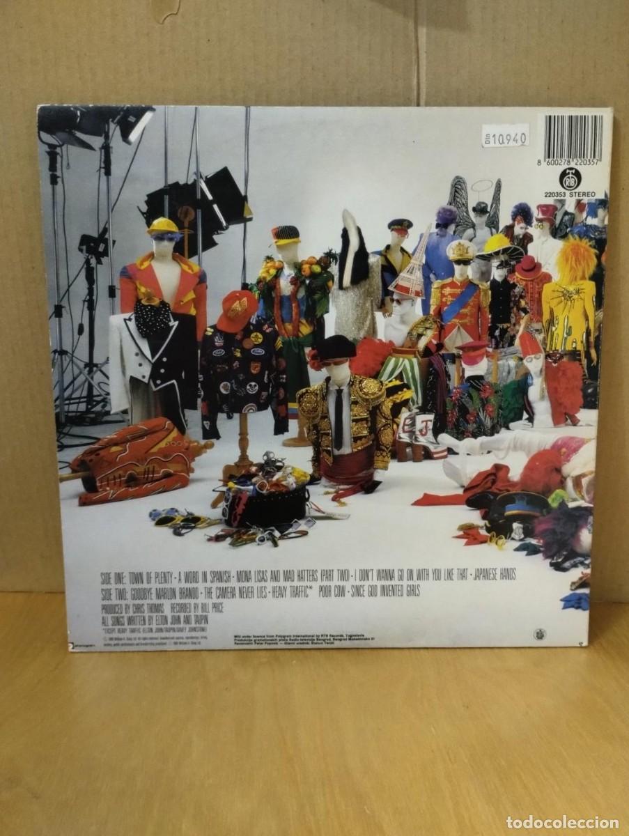 Discos de vinilo: ELTON JOHN ---- REG STRIKES BACK - Foto 2