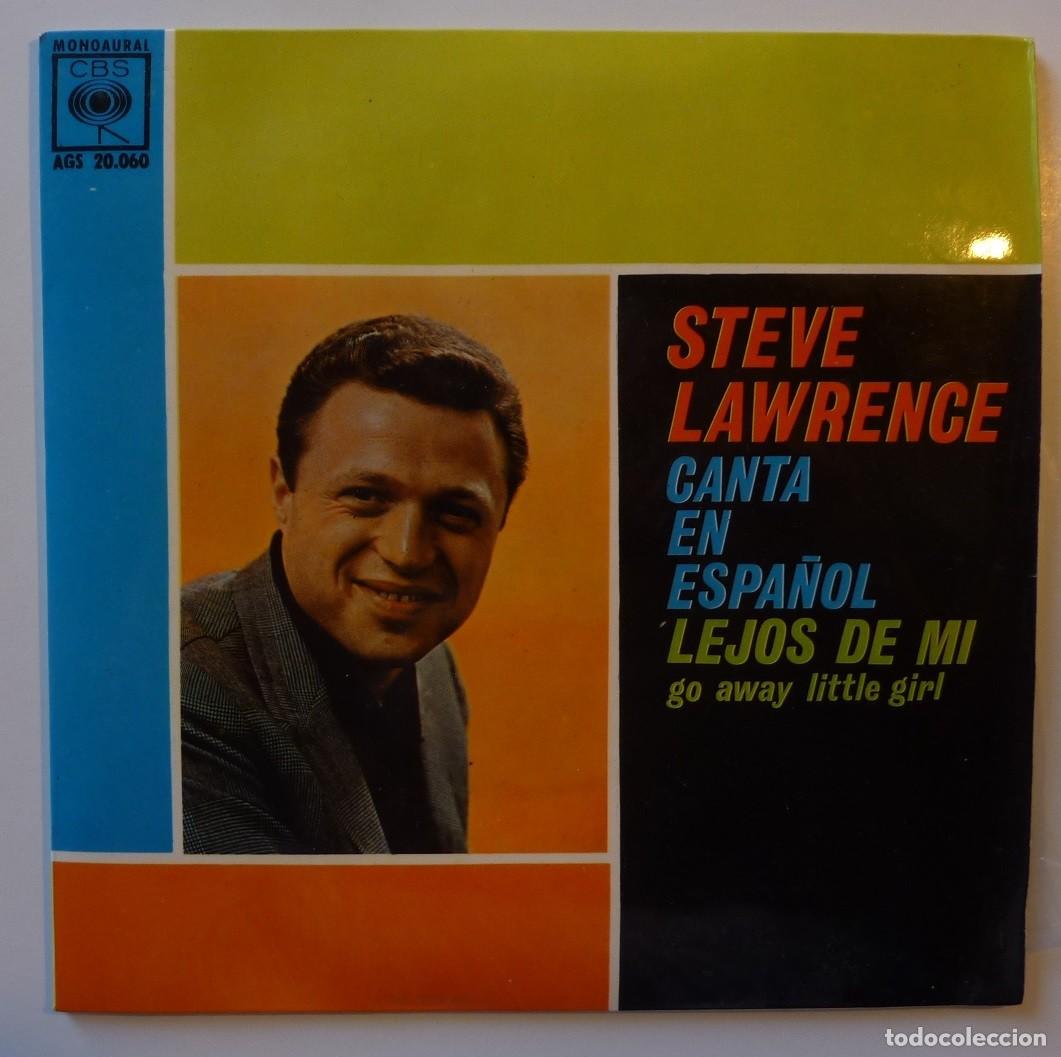 Discos de vinilo: STEVE LAWRENCE // LEJOS DE MI+3 // 1963 // EP - Foto 1