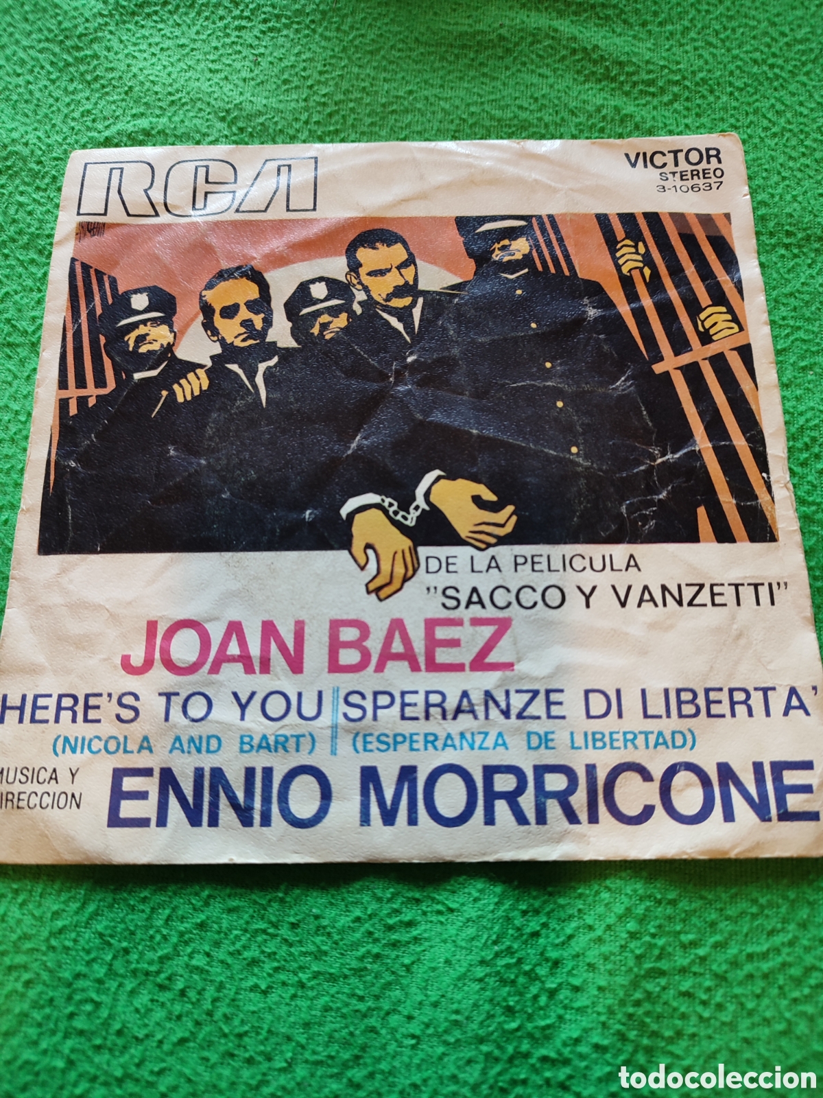 Discos de vinilo: Joan B&aacute;ez -Heres to you - Foto 1