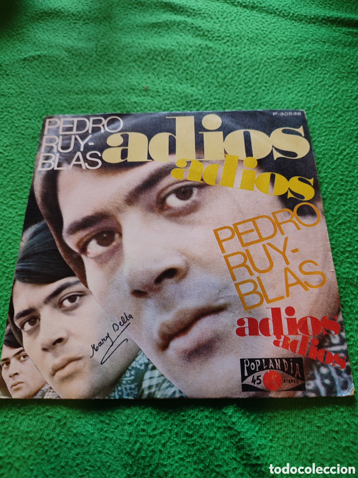 Discos de vinilo: Pedro Ruy-Blas - Adi&oacute;s,adios - Foto 1