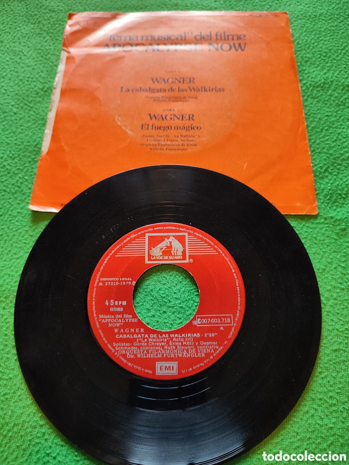 Discos de vinilo: Wagner - La cabalgata de las Walkirias BSO - Foto 2