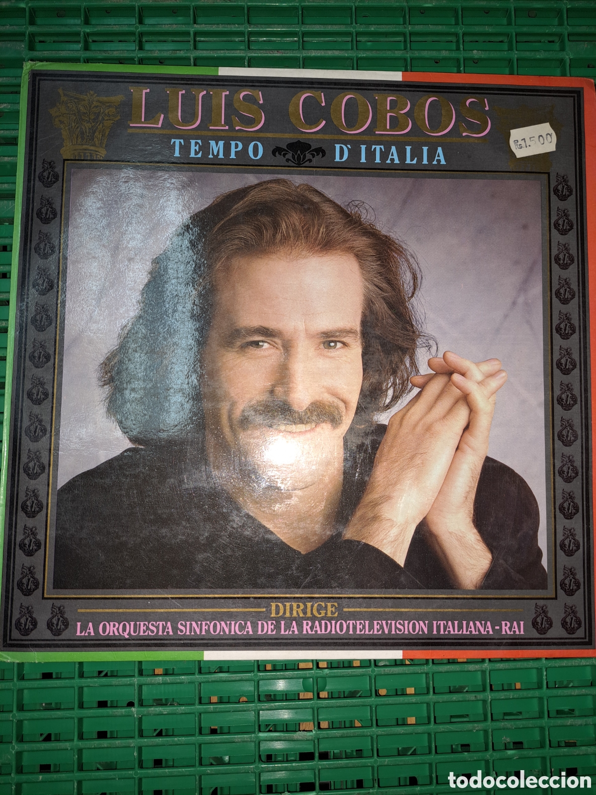 Discos de vinilo: LP LUIS COBOS, TEMPO DITALIA - Foto 1