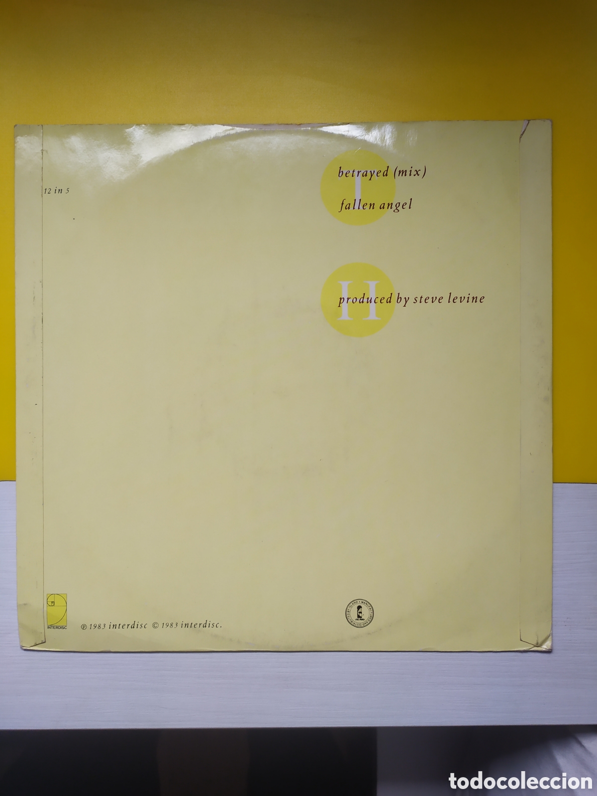 Discos de vinilo: Maxi single Trevor Herion.&nbsp;Fallen Angel - Foto 2