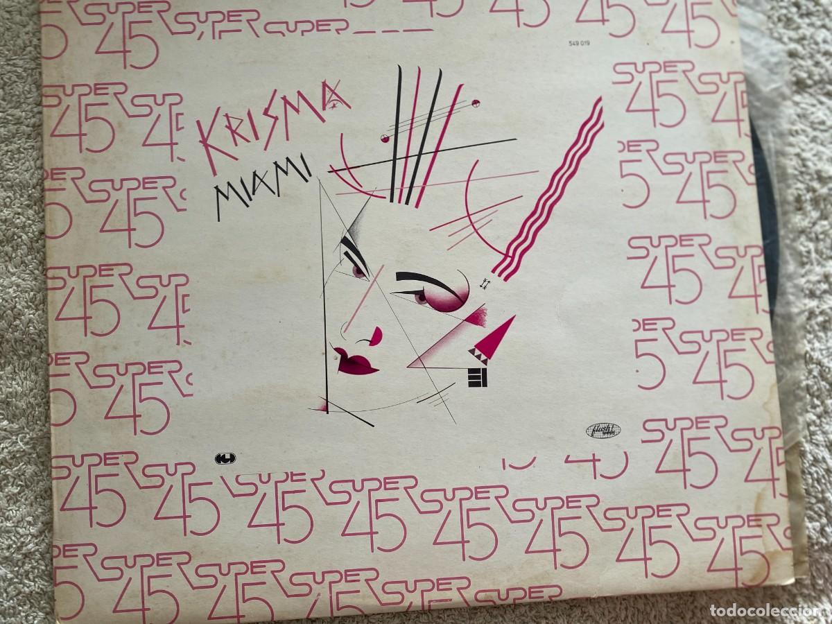 Discos de vinilo: 12 MAXI KRISMA - MIAMI - Foto 1