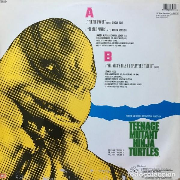 Discos de vinilo: Partners In Kryme &ndash; Turtle Power! - Foto 2