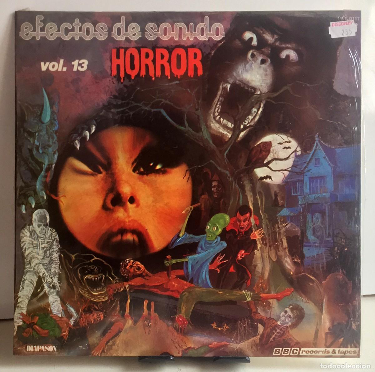 Discos de vinilo: Efectos de Sonido vol. 13 - Horror - LP - Foto 1