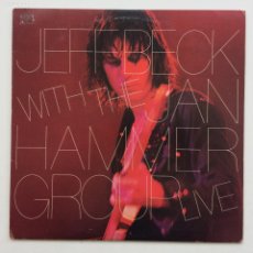 Discos de vinilo: JEFF BECK WITH THE JAN HAMMER GROUP – LIVE , USA 1977 EPIC