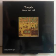 Discos de vinilo: TURQUIE - MUSIQUE SOUFI VOL. 1 - LP