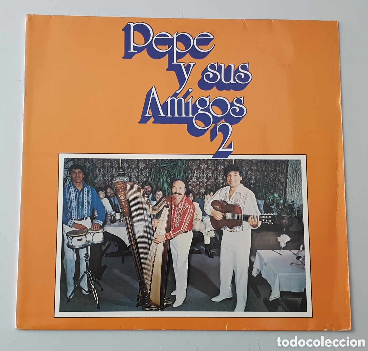 Disques de vinyle: LP PEPE Y SUS AMIGOS - 2 (Suiza - MCS - 1985) Tex-Mex Norte&ntilde;o ULTRA RARO