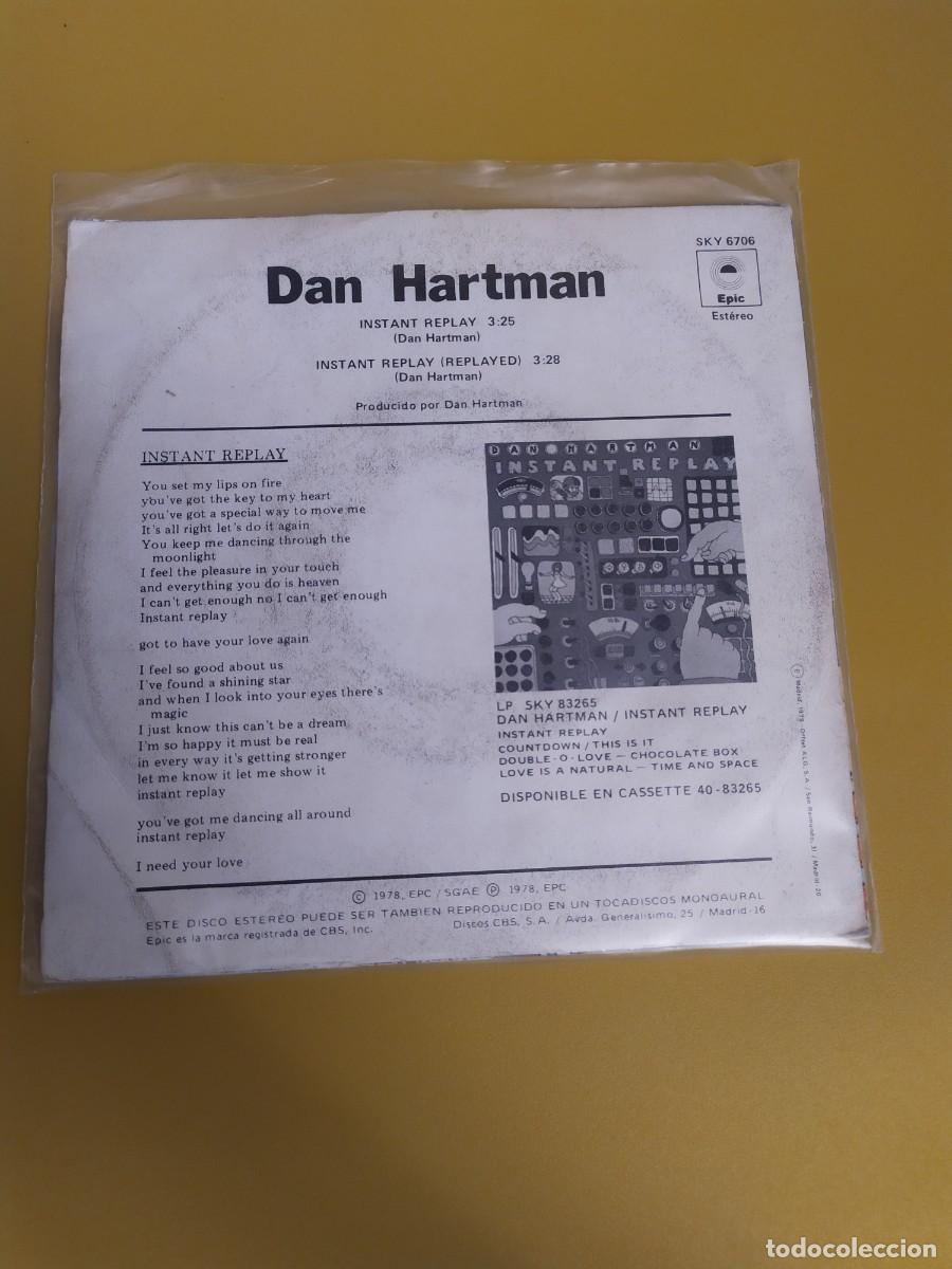 Discos de vinilo: Dan Hartman - Instant replay 1978 - Foto 2