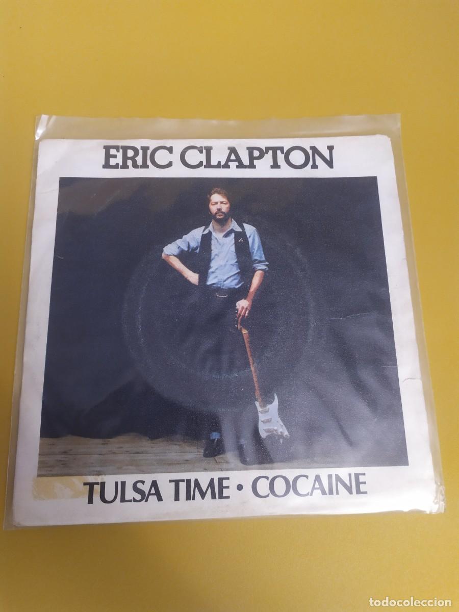 Discos de vinilo: Eric Clapton - Tulsa time / Cocaine 1980 - Foto 1