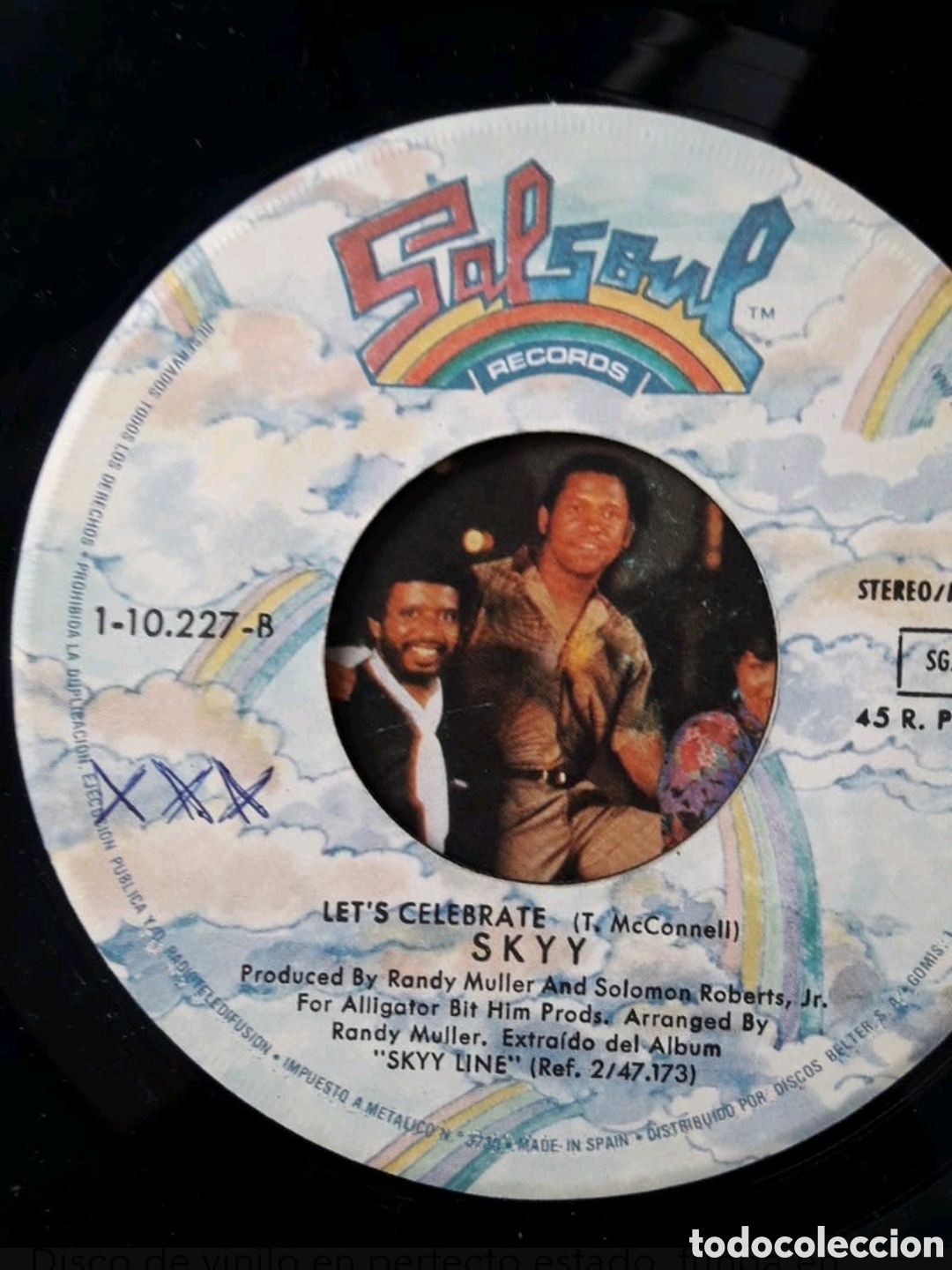 Discos de vinilo: Single Skyy. Call Me / Lets Celebrate - Foto 4