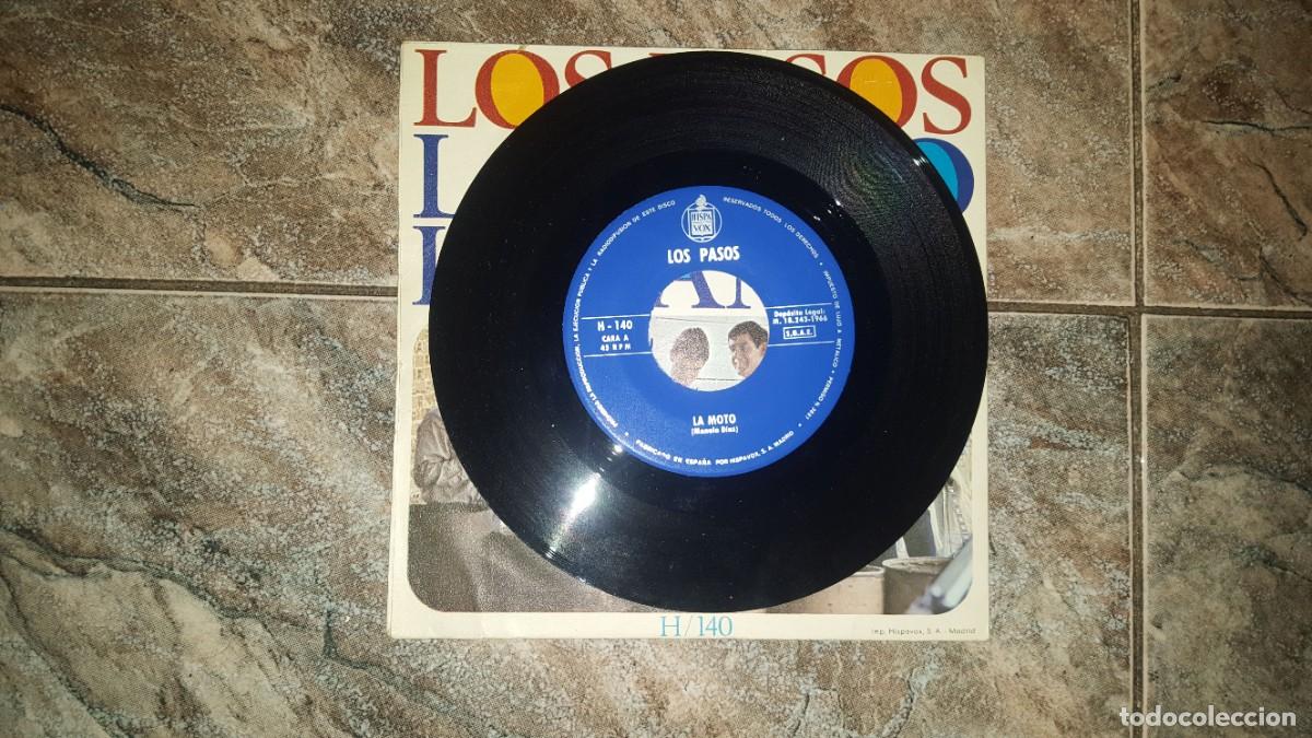 Discos de vinilo: Vinilo Los Pasos - La Moto - Foto 2