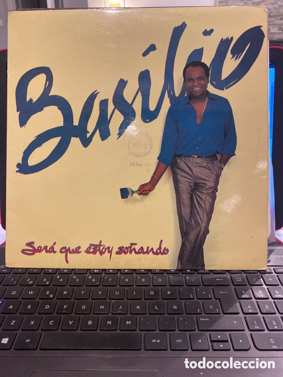 Discos de vinilo: BASILIO - SERA QUE ESTOY SO&Ntilde;ANDO LP SPAIN 1987 - Foto 1