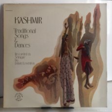 Discos de vinilo: DAVID LEWISTON - KASHMIR TRADITIONAL SONGS & DANCES - LP