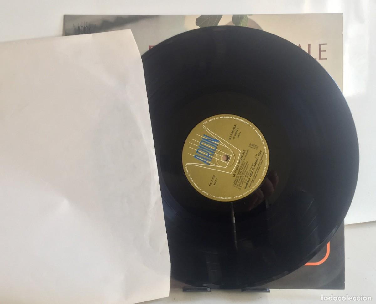 Discos de vinilo: Hmaoui Abd El Hamid - La Fl&ucirc;te Orientale - LP - Foto 3