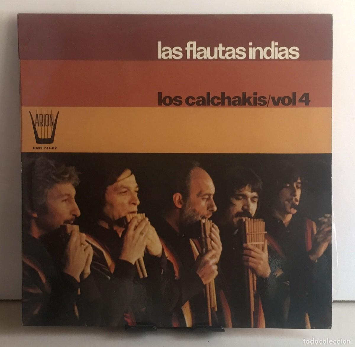 Discos de vinilo: Los Calchakis - Las Flautas Indias - LP - Foto 1