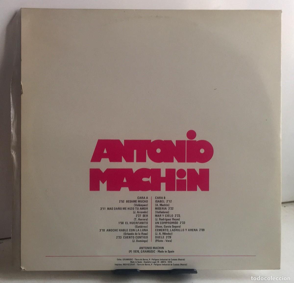 Discos de vinilo: Antonio Mach&iacute;n - LP - Foto 2