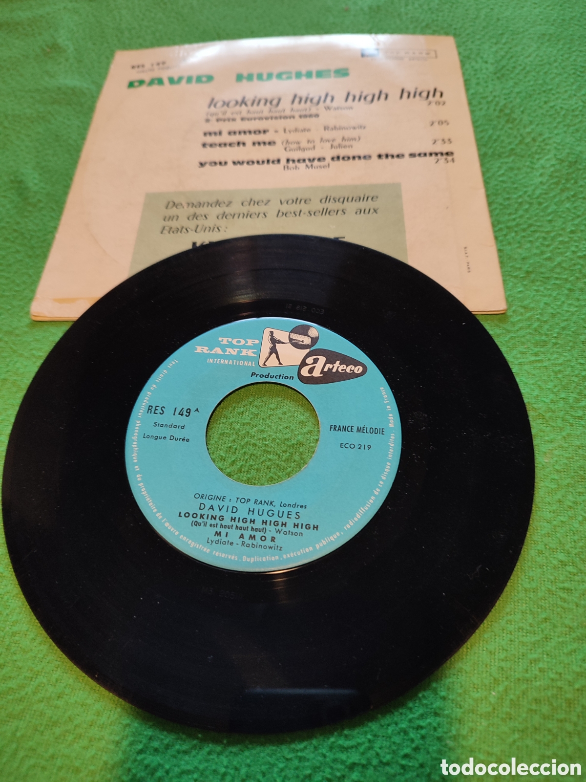 Discos de vinilo: David Hughes - Looking High, High, High+3 - Foto 2