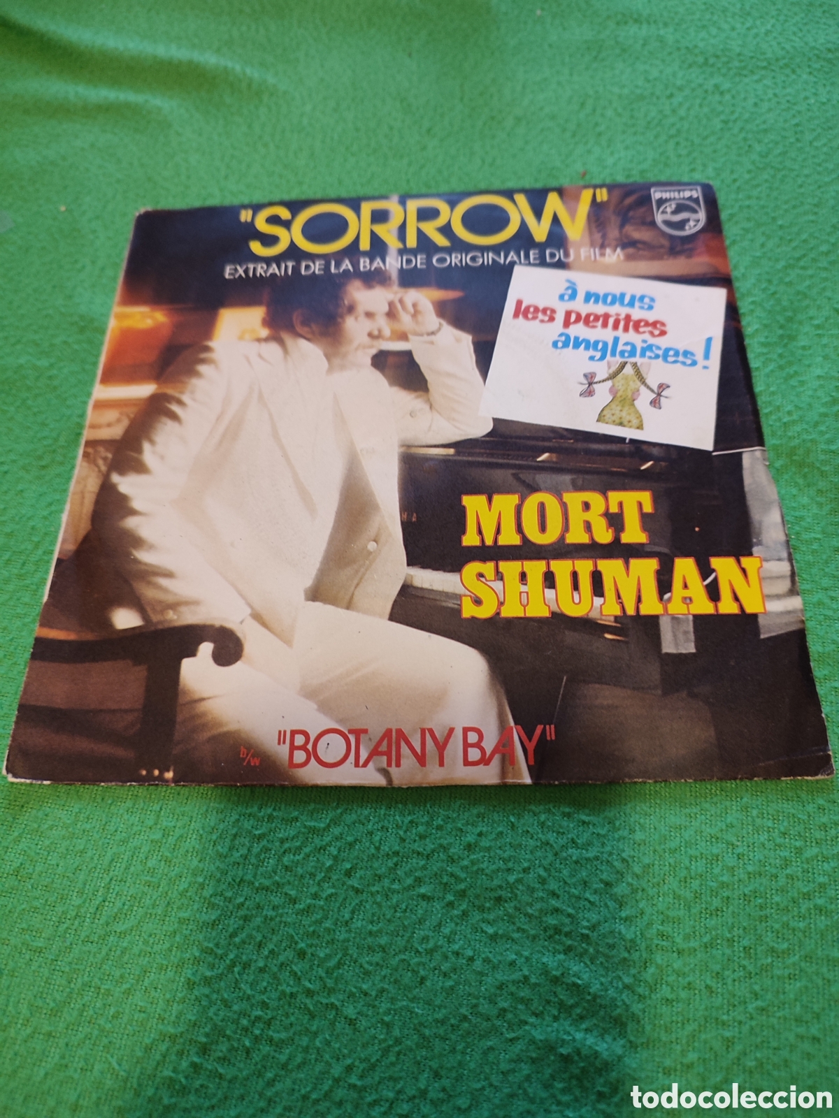 Discos de vinilo: Mort Shuman - Sorrow Single vinilo - Foto 1