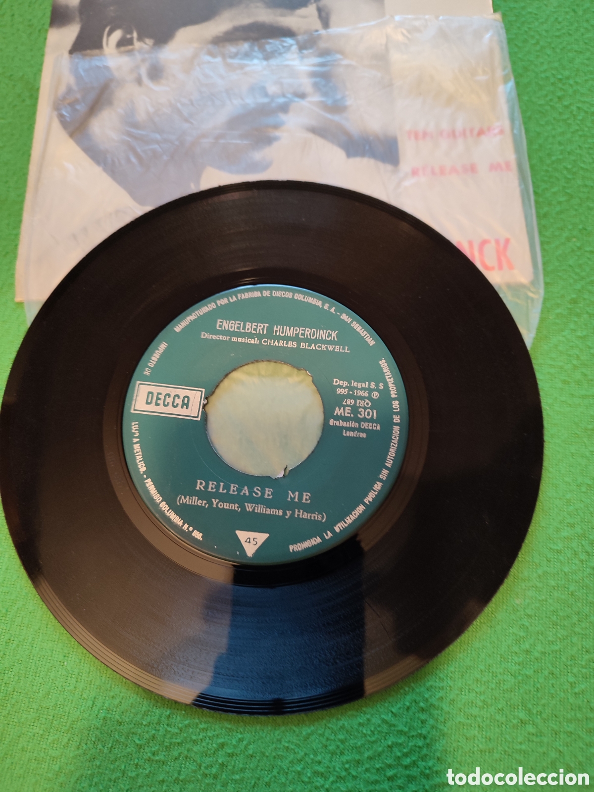 Discos de vinilo: Engelbert Humperdinck - Ten guitars - Foto 2