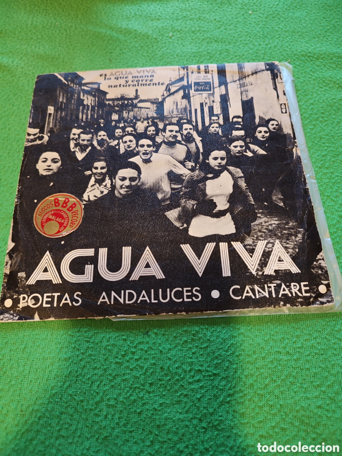 Discos de vinilo: Aguaviva - Poetas andaluces - Foto 1