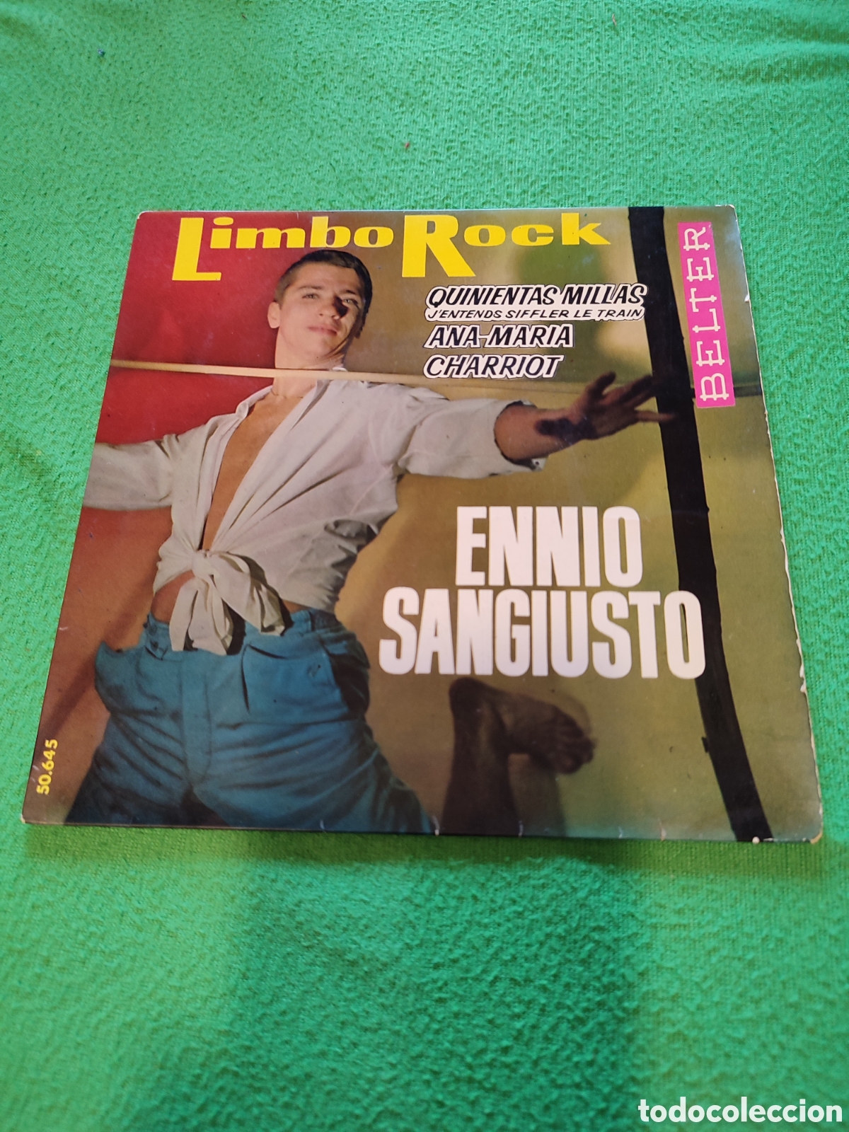 Discos de vinilo: Ennio Sangiusto - Limbo Rock+ 3 - Foto 1