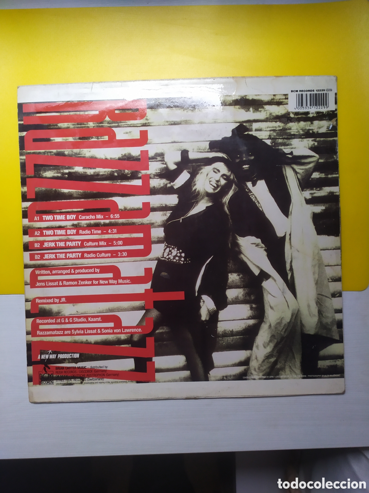 Discos de vinilo: Maxi single Razzamatazz.&nbsp;Two Time Boy - Foto 2