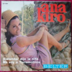 Discos de vinilo: ANA KIRO SINGLE SELLO BELTER EDITADO EN ESPAÑA AÑO 1969...