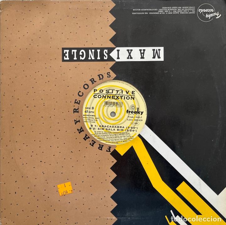 Discos de vinilo: POSITIVE CONNEXTION. A : ABRACADABRA . MAXI SINGLE 3 TEMAS - Foto 1