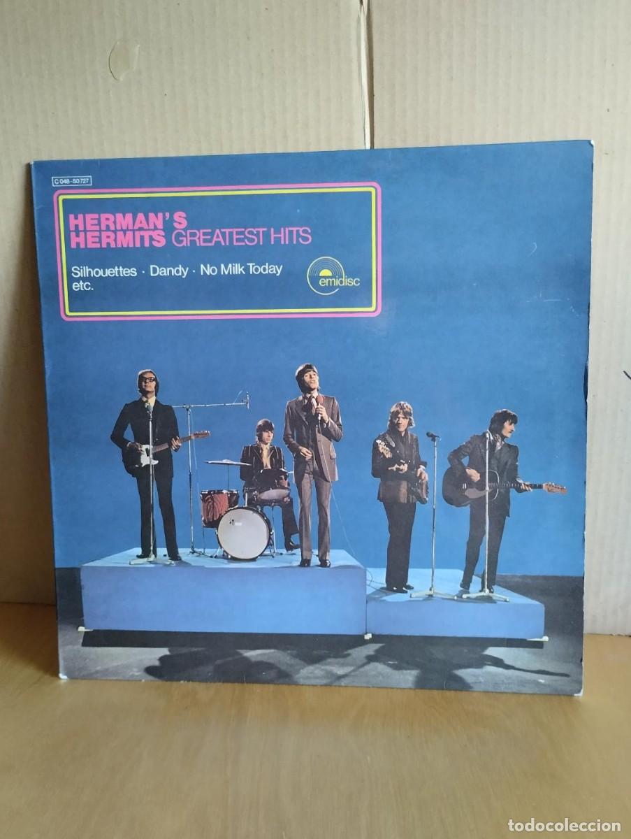 Discos de vinilo: HERMAN&acute;S HERMITS --- GREATEST HITS - Foto 1
