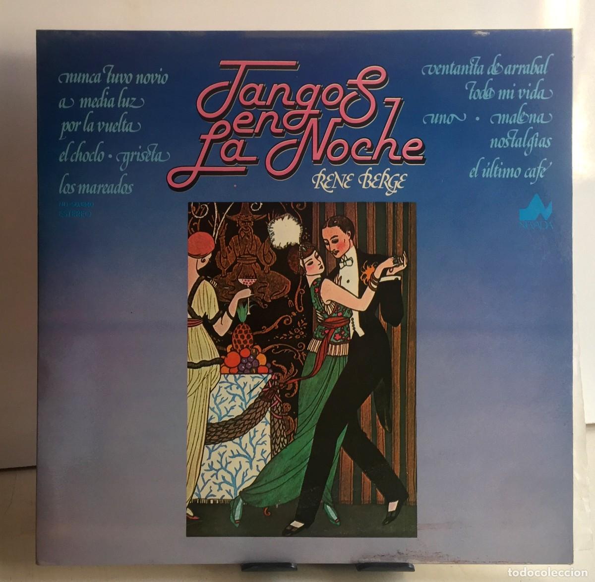Discos de vinilo: Ren&eacute; Berge - Tangos en la Noche - LP - Foto 1
