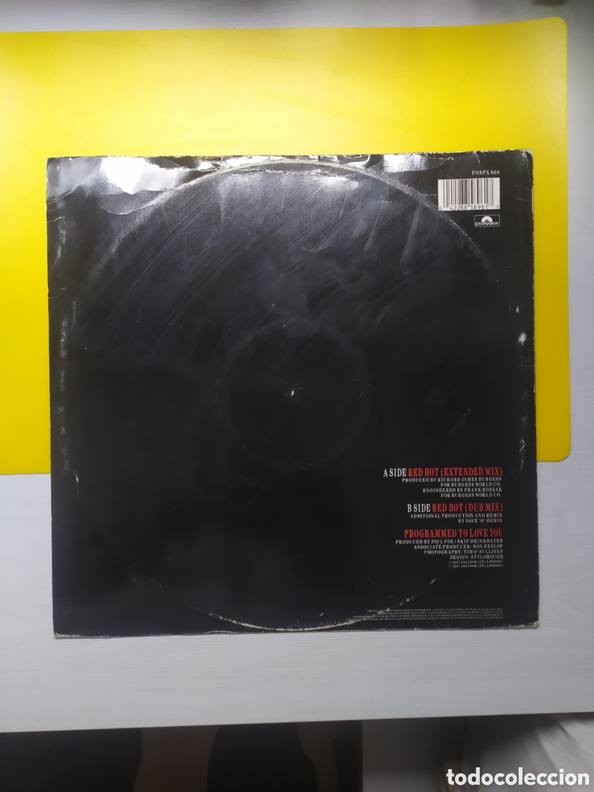 Discos de vinilo: Maxi single Princess.&nbsp;Red Hot - Foto 2